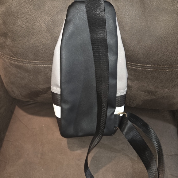 Macy's Gray and Black Crossbody Bag - Picture 2 of 8